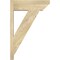 Ekena Millwork Traditional Slat Rough Sawn Outlooker, Douglas Fir, 8"W x 24"D x 36"H OUT08X24X36TRA06RDF - alternate 4